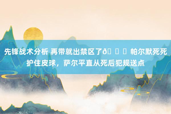 先锋战术分析 再带就出禁区了😂帕尔默死死护住皮球，萨尔平直从死后犯规送点