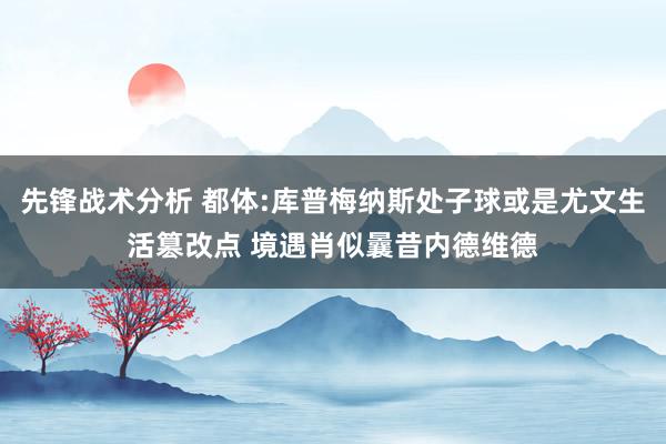 先锋战术分析 都体:库普梅纳斯处子球或是尤文生活篡改点 境遇肖似曩昔内德维德